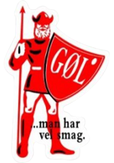 GØL logo - historie
