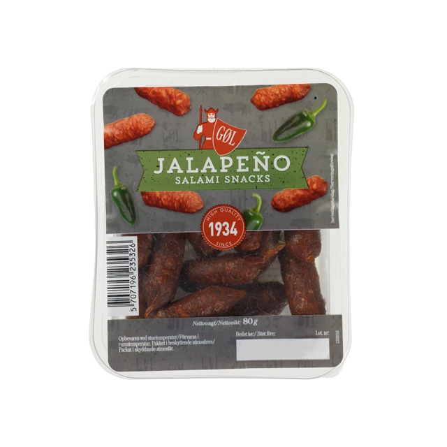 Jalapeno Salami Snacks
